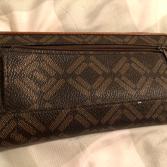 Vintage Liz Claiborne purse with matching wallet. Iconic design faux leather - Picture 3 of 10